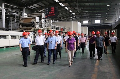 2018年(nian)9月12日(ri)，全國(guo)政協常委(wei)、提案委(wei)員(yuan)會副主(zhu)任郭庚茂、支樹平率領(ling)調研組莅臨公(gōng)司開展(zhan)調研